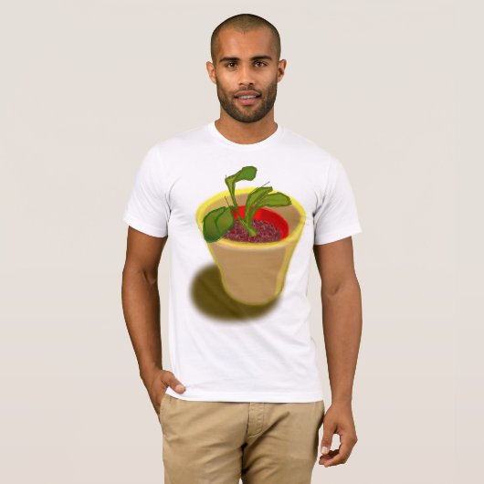 Pot Plant Mannen T-shirt (Voorkant volledig)