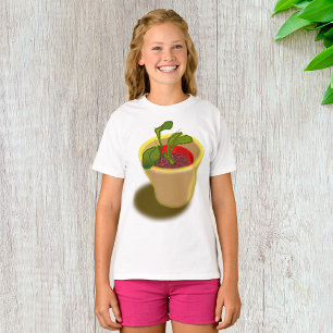 Pot Plant Meisjes T-shirt