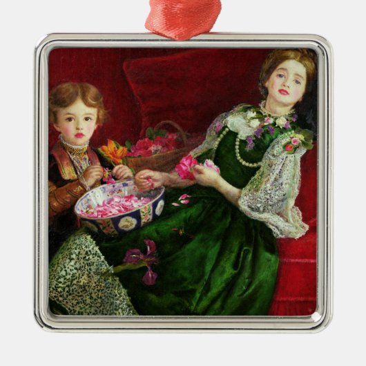 Pot Pourri Metalen Ornament (Voorkant)