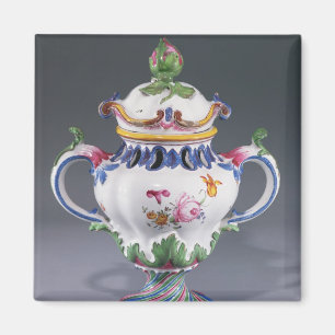 Pot-pourri Vase, gemaakt te Straatsburg, c.1754-60 Magneet