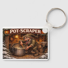 Pot Scraper Icelandic Yule Lad  Sleutelhanger