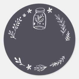 Pot / Spice Blank Sticker Label
