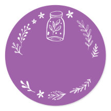 Pot / Spice Blank Sticker Label
