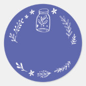 Pot / Spice Blank Sticker Label (Voorkant)