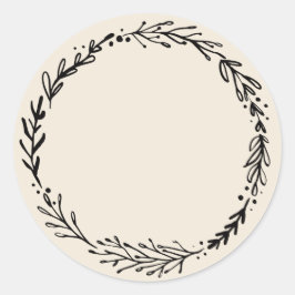 Pot / Spice Blank Sticker Label II