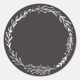 Pot / Spice Blank Sticker Label IIB