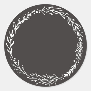 Pot / Spice Blank Sticker Label IIB