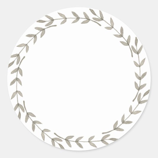 Pot / Spice Blank Sticker Label VI (Voorkant)