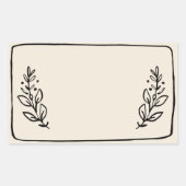 Pot / Spice Blank Sticker Label VII (Voorkant)