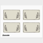 Pot / Spice Blank Sticker Label VII (Vel)