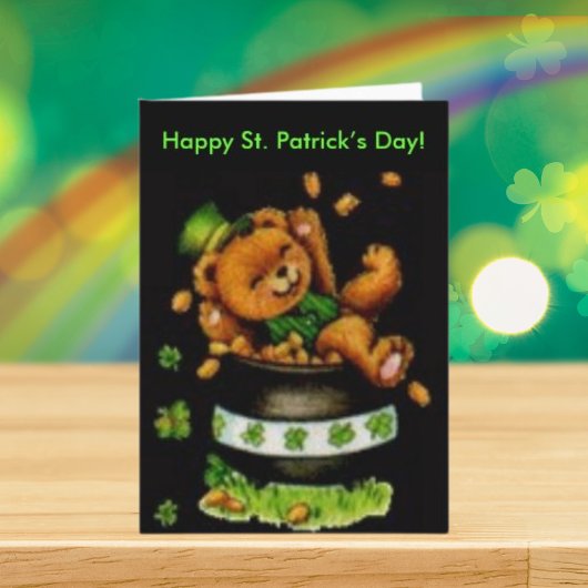 Pot van Beer St Patrick's Day Kaart
