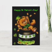 Pot van Beer St Patrick's Day Kaart (Voorkant)