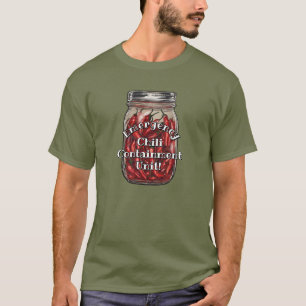 Pot van gedroogde paprika's t-shirt
