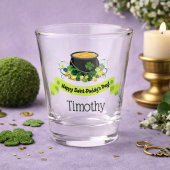Pot van Gold Happy St. Patrick's Day Shot Glas