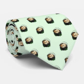 Pot van Gold St. Patrick's Day Stropdas (Opgerold)