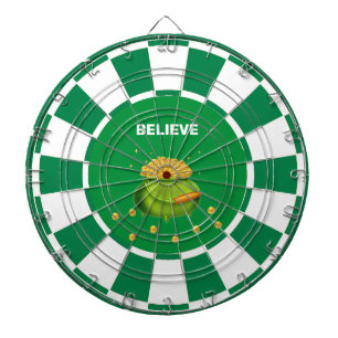 Pot van Goud en Tekst Dartbord