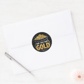 Pot van Sass Ronde Sticker (Envelop)