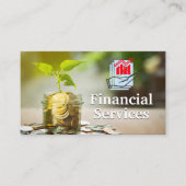 Pot Vol Geld | Financieel Logo Visitekaartje (Voorkant)