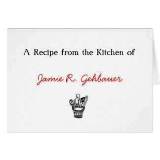 pot vol gereedschap, een recept uit de keuken...