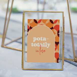 Pota-Helemaal In Liefde Trouwbord Poster