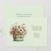 Potaardige Bloemen Gezellig Shabby Stijl Schattig