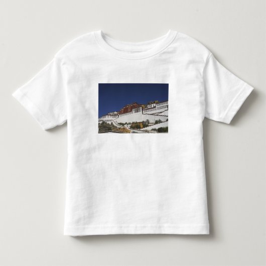 Potal Paleis in Lhasa, Tibet. Kinder Shirts (Voorkant)