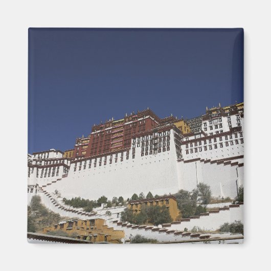 Potal Paleis in Lhasa, Tibet. Magneet (Voorkant)