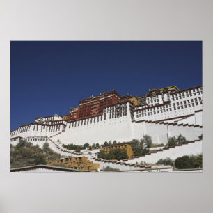 Potal Paleis in Lhasa, Tibet. Poster