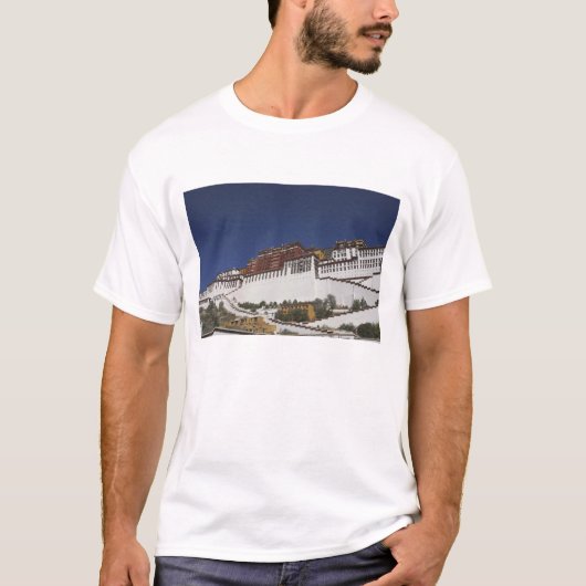 Potal Paleis in Lhasa, Tibet. T-shirt (Voorkant)