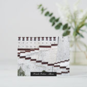 Potala Palace detail, Lhasa, Architectuur / Tibet Briefkaart (Staand voorkant)