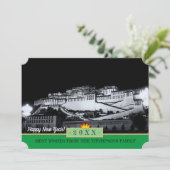 Potala Palace en gelukkig nieuwjaar! Kaart/Lhasa t Feestdagenkaart (Staand voorkant)