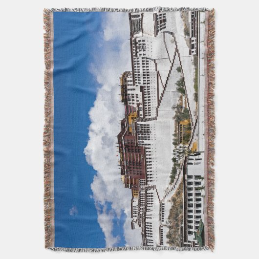 Potala palace in Lhasa - Tibet Deken (Voorkant Verticaal)