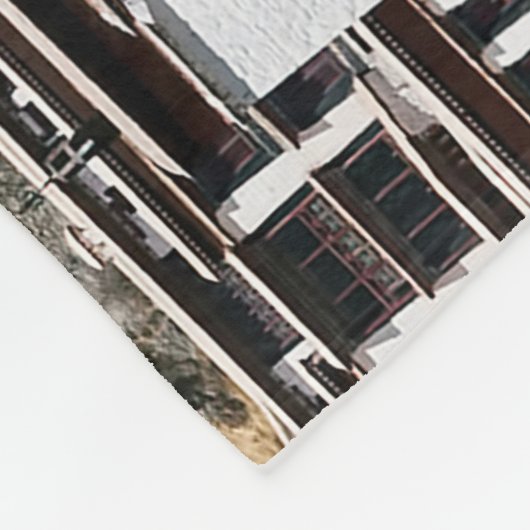 Potala palace in Lhasa - Tibet Fleece Deken (Hoek)