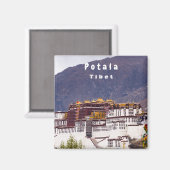 Potala palace in Lhasa - Tibet Magneet (Voorkant / Achterkant)