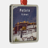 Potala palace in Lhasa - Tibet Metalen Ornament (Rechts)