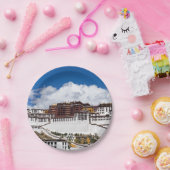 Potala palace in Lhasa - Tibet Papieren Bordje (Feest)