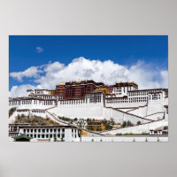 Potala palace in Lhasa - Tibet
