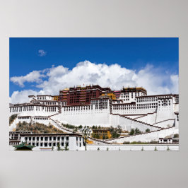 Potala palace in Lhasa - Tibet Poster