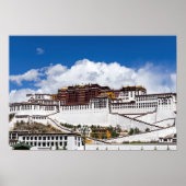 Potala palace in Lhasa - Tibet Poster (Voorkant)