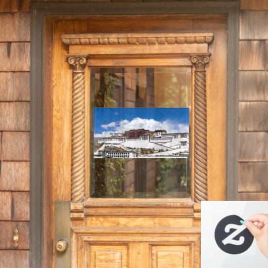 Potala palace in Lhasa - Tibet Raamsticker (Huis Deur)