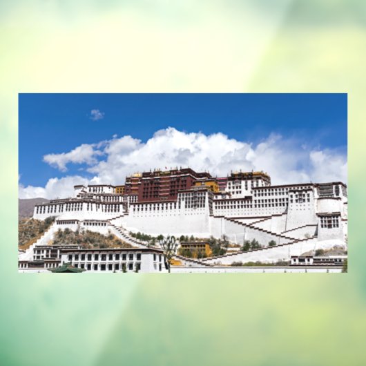 Potala palace in Lhasa - Tibet Raamsticker (Vel 3)