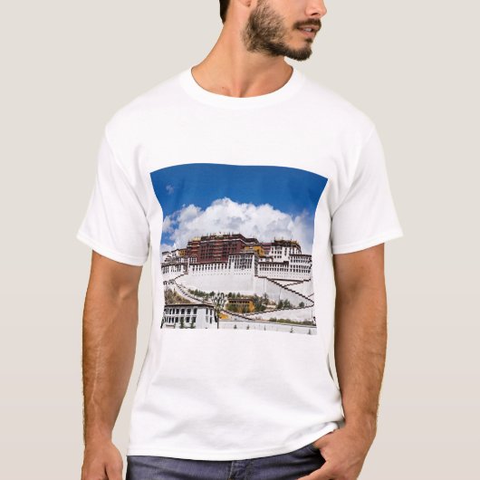 Potala palace in Lhasa - Tibet T-shirt (Voorkant)