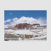 Potala palace in Lhasa - Tibet Tissuepapier (Voorkant)