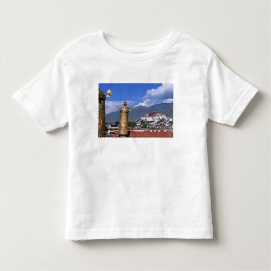 Potala Palace in Lhasa, Tibet uit Kinder Shirts (Voorkant)