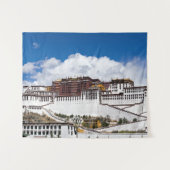 Potala palace in Lhasa - Tibet Wandkleed (Voorkant (horizontaal))