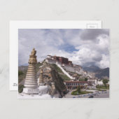 Potala palace in Tibet Briefkaart (Voorkant / Achterkant)