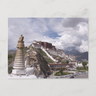 Potala palace in Tibet Briefkaart