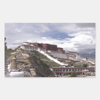 Potala palace in Tibet Rechthoekige Sticker