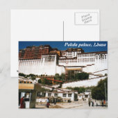 Potala Palace, Lhasa, briefkaart (Voorkant / Achterkant)
