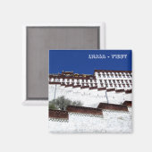 Potala Palace, Lhasa - Tibet (Fridge Magnet) Magneet (Voorkant / Achterkant)